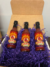 Load image into Gallery viewer, 3x Bottles of Cacklin&#39; Hen Hot Sauce
